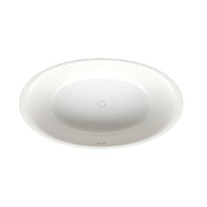 Bette BetteEve baignoire 6043-440PLUS 180x100x45cm, glaçure, neige