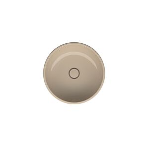 Bette BetteBalance Aufsatz-Waschtisch A248-003PW 42,5x42,5x14,3cm, PW, bahamabeige