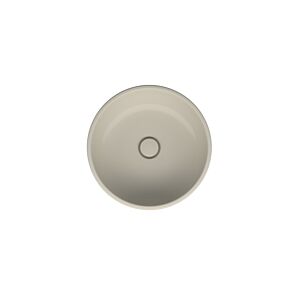 Bette BetteBalance Aufsatz-Waschtisch A248-422PW 42,5x42,5x14,3cm, PW, beige