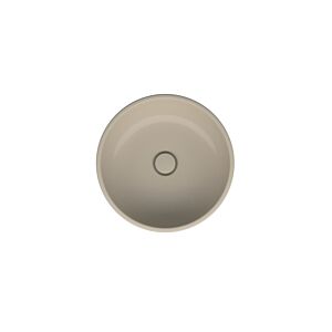 Bette BetteBalance Aufsatz-Waschtisch A248-424PW 42,5x42,5x14,3cm, PW, sand
