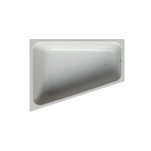 Bette BetteSpace L Badewanne 1132-002PLUS 170x130x42cm, Ecke links, Glasur, manhattan