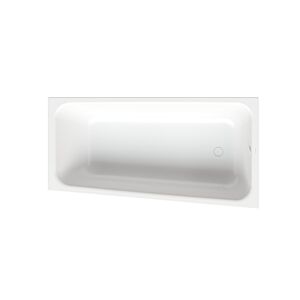 Bette BetteSpace M baignoire 1141-004PLUS 170x75x42cm, coin droit, vernis, blanc edel