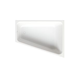 Bette BetteSpace L Badewanne 1142-004 170x130x42cm, Ecke rechts, edelweiß