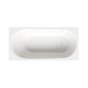 Bette BetteComodo bath 1642-287PLUS 170x75x45cm, overflow front, foot end right, glaze, star white
