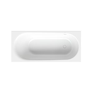 Bette BetteComodo bathtub 1641-004 180x80x45cm, overflow at the back, foot end on the right, noble white