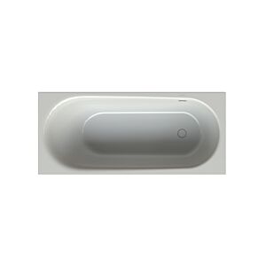 Bette BetteComodo Badewanne 1640-002 170x75x45cm, Überlauf hinten, Fußende rechts, manhattan