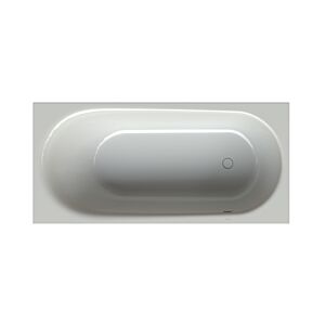 Bette BetteComodo Badewanne 1622-002 170x75x45cm, Überlauf vorne, Fußende rechts, manhattan