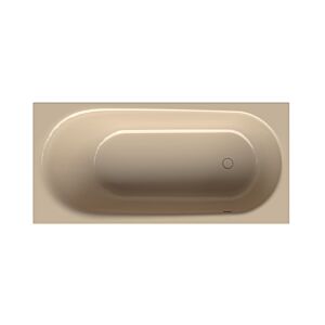 Bette BetteComodo Badewanne 1622-003 170x75x45cm, Überlauf vorne, Fußende rechts, bahamabeige