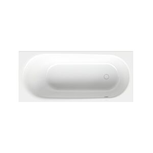 Bette Badewanne BetteComodo 1621000Plus 180x80cm, weiß Glasur Plus, seitlicher Überlauf