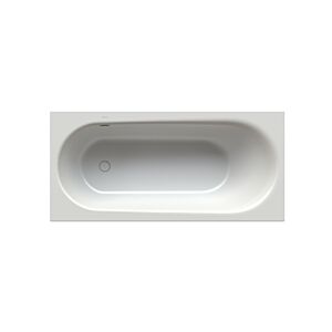 Bette BetteComodo bathtub 1623-004 170x80x45cm, overflow front, foot end right, noble white