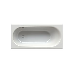 Bette Badewanne BetteComodo 1623000Plus 170x80cm, weiß Glasur Plus, seitlicher Überlauf