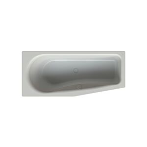 Bette BetteLuna bathtub 2760-002 manhattan, 170x75x45cm, sloping foot end right
