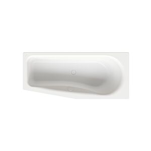 Bette BetteLuna baignoire 2750-287 starwhite, 170x75x45cm, pied incliné côté gauche