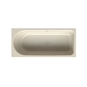Bette BetteOcean Badewanne 8856-001 180x80x45cm, Fußende rechts, Überlauf hinten, pergamon