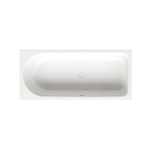 Bette BetteOcean low-line bath 8839-440 snow, 180x80x38cm, foot end right, overflow in front