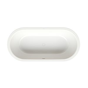 Bette BetteStarlet Flair Oval Badewanne 8775-440PLUS Glasur, snow, 188x88x42cm