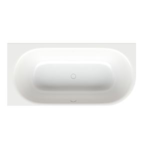 Bette BetteLux Oval silhouette baignoire 3427-004CERVS blanc noble, 195x95x45cm