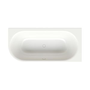 Bette BetteLux Oval silhouette baignoire 3436-440CELVS neige, 185x85x45cm