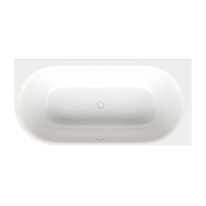 Bette BetteLux Oval Silhouette Badewanne 3437-000CELVS weiß, 195x95x45cm