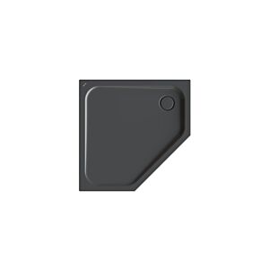 Bette BetteCaro douche 7219-400 100x100x3,5cm, corbeau