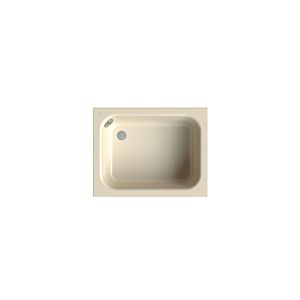 Bette BetteDelta shower tray 5740-001 90x70x28cm, pergamon