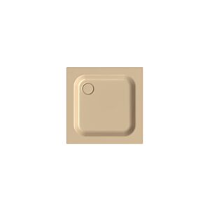 Bette BetteSupra shower tray 1590-003AE 85x85x6.5cm, anti-slip / Pro , bahama beige
