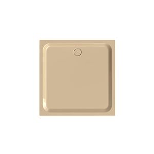 Bette BetteSupra shower tray 5827-003AE 130x130x6.5cm, anti-slip / Pro , bahama beige