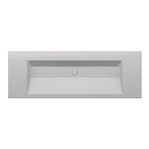 Bette BetteAqua Einbau-Waschtisch A072-410 140x49,5cm, silver