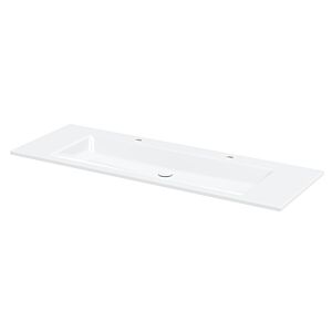 Bette BetteAqua Einbau-Waschtisch A072-000HLW2 140x49,5cm, HLW2, weiß