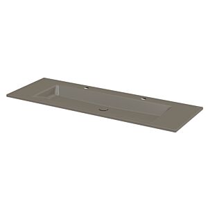 Bette BetteAqua Einbau-Waschtisch A072-404HLW2,PW 140x49,5cm, HLW2,PW, graphite