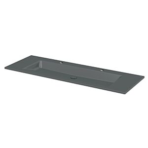 Bette Lavabo encastré BetteAqua A072-403HLW2 140x49,5cm, HLW2, fumé