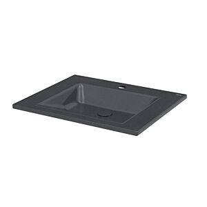 Bette Lavabo encastré BetteAqua A070-790HLW1 60x49,5cm, HLW1, Midnight