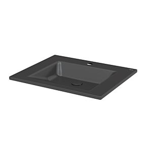 Bette BetteAqua Einbau-Waschtisch A070-401HLW1,PW 60x49,5cm, HLW1,PW, anthracite
