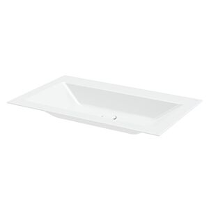 Bette Loft vasque à encastrer A230-440 80x49.5x10cm, neige