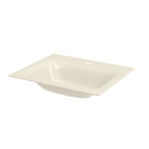 Bette BetteLux Einbau-Waschtisch A160-001HLW1 60 x 49,5 cm, HLW1, pergamon