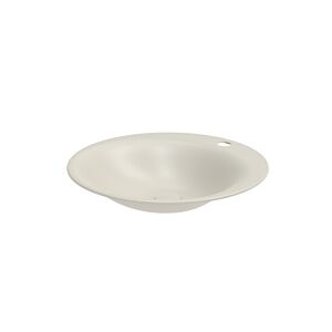 Bette BetteLux Oval vasque à encastrer A220-422HLW1, PW 50 x 50 cm, HLW1, PW, beige