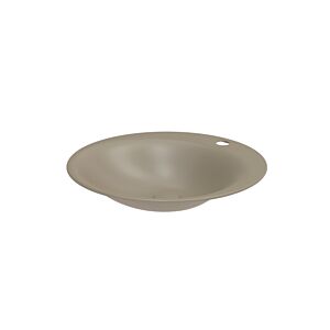Bette BetteLux Oval vasque à encastrer A220-417HLW1 50 x 50 cm, HLW1, noisette