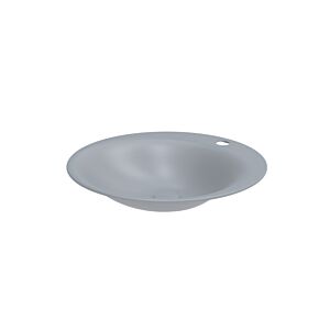 Bette BetteLux Oval Einbau-Waschtisch A220-412HLW1 50 x 50 cm, HLW1, quartz