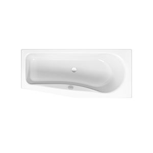 Bette BetteLuna bathtub 2750-011AR anti-slip, calypso, 170x75x45cm, sloping foot end left