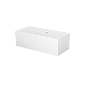 Bette BetteLux silhouette baignoire 3441-002CFXXS 180x80x45cm, à poser, avec tablier, manhattan
