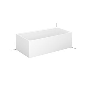 Bette BetteLux Silhouette Badewanne 3460-001CELVS 170x85x45cm, Eckeinbau rechts, mit Schürze, pergamon