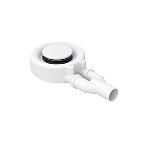 Bette shower tray waste set B574-000AX anti-slip Sense, white, 0.85 l/sec., lateral drainage