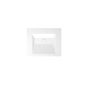 Bette BetteAqua built-in washbasin A070-403PW 60x49.5cm, PW, smoke