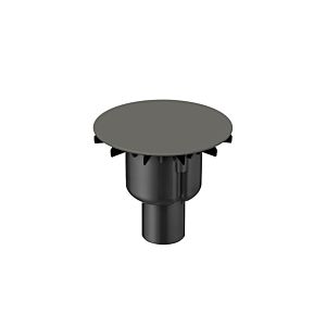 Bette Bonde/trop-plein BetteAir B599-404 graphite, pour carrelage douche