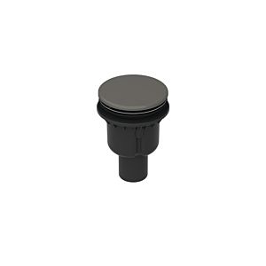 Bette ZUB shower tray shower area drain and B594-404 overflow BetteDown graphite