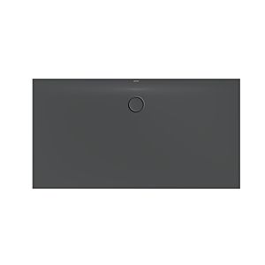 Bette BetteFloor Side zone de douche 3376-400 170x90cm, corbeau