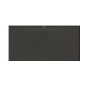 Bette BetteFloor Side zone de douche 3377-401PLUS 180x90cm, glacis, anthracite