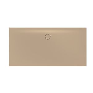 Bette BetteFloor Side zone de douche 3377-425PLUS 180x90cm, glaçure, greige