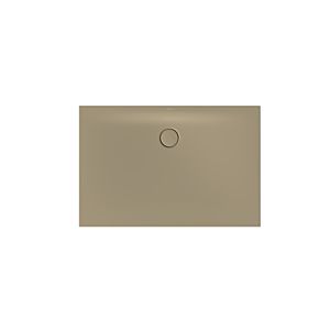 Bette BetteFloor Side zone de douche 3387-417PLUS 120x80cm, glaçure, noisette