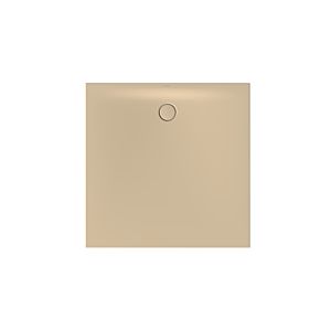 Bette BetteFloor Side zone de douche 3391-003PLUS 120x120cm, glaçure, beige bahama